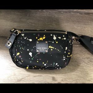 Henri Bendel Paint Spatter Belt Purse NWOT